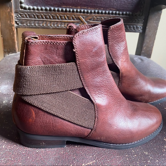 Polo Ralph Lauren Equestrian Leather Ankle Boots Size 8 - Picture 5 of 10